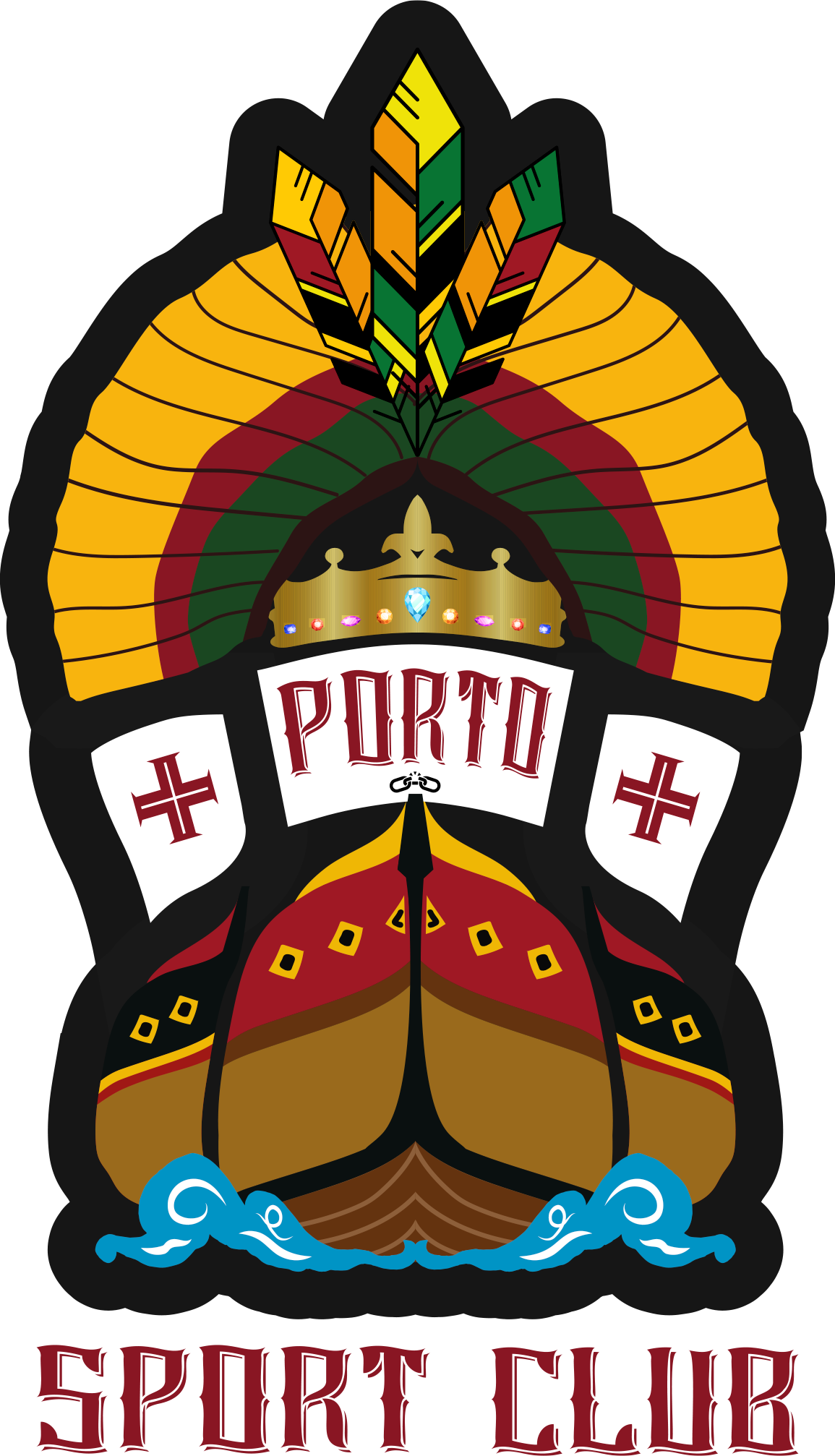 Porto Sport Club Logo Oficial PNG